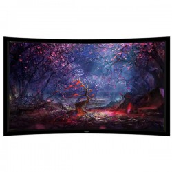Liberty Grandview 150" (16:10) Prestige Curved Fixed Frame With 8cm PS. Series AW6. Acoustic Weaved Screen.