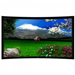 Liberty Grandview 103" (2.35:1) Prestige Curved Fixed Frame With 8cm PS. Series UHD130. Screen.