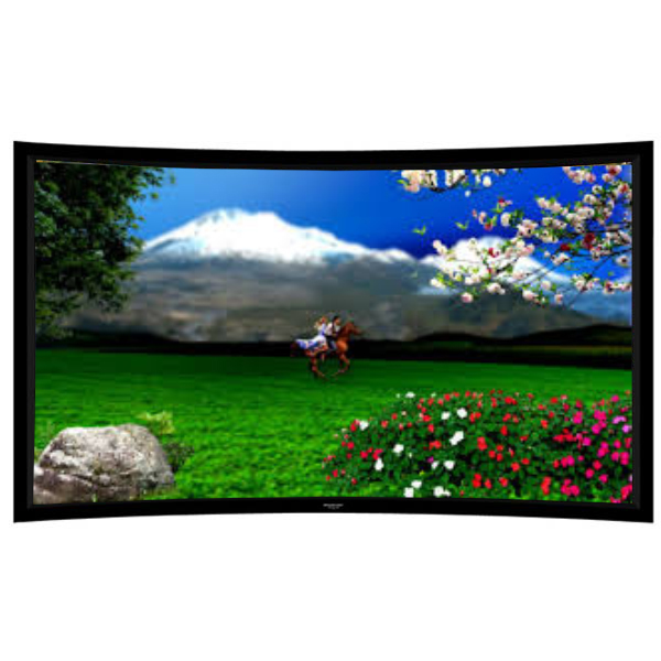 Liberty Grandview 103" (2.35:1) Prestige Curved Fixed Frame With 8cm PS. Series UHD130. Screen.