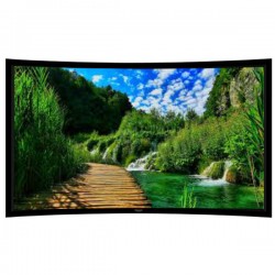 Liberty Grandview 103" (2.35:1) Prestige Curved Fixed Frame With 8cm PS. Series DY20. Dynamique 3D. Screen.