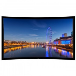 Liberty Grandview 103" (2.35:1) Prestige Curved Fixed Frame With 8cm PS. Series  AW6. Acoustic Weaved Screen.