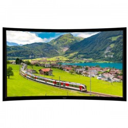 Liberty Grandview 115" (2.35:1) Prestige Curved Fixed Frame With 8cm PS. Series DY20. Dynamique 3D. Screen.
