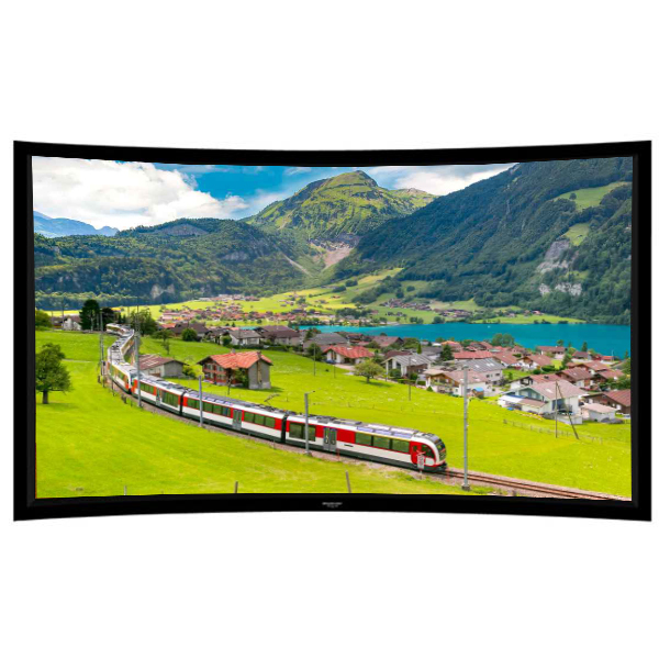 Liberty Grandview 115" (2.35:1) Prestige Curved Fixed Frame With 8cm PS. Series DY20. Dynamique 3D. Screen.