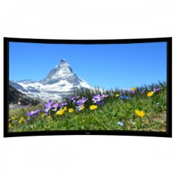 Liberty Grandview 115" (2.35:1) Prestige Curved Fixed Frame With 8cm PS. Series RE3. Rare Projection Screen.