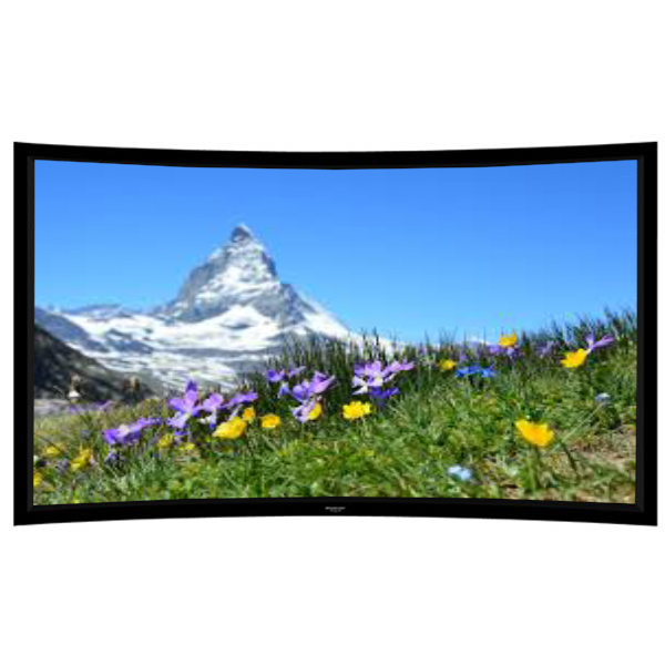 Liberty Grandview 115" (2.35:1) Prestige Curved Fixed Frame With 8cm PS. Series RE3. Rare Projection Screen.