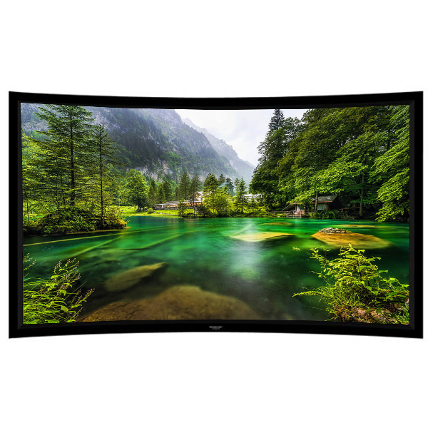 Liberty Grandview 120" (2.35:1) Prestige Curved Fixed Frame With 8cm PS. Series BG7. Grey Screen.
