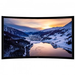 Liberty Grandview 120" (2.35:1) Prestige Curved Fixed Frame With 8cm PS. Series WW3. UHD130. Screen