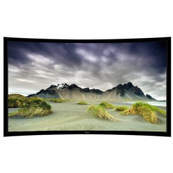 Liberty Grandview 226" (16:10) Ultimate Curved Fixed Frame 10cms PS. Series RE3. Rare Projection Screen With Wooden Crate.