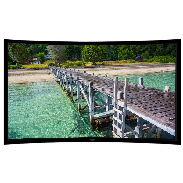 Liberty Grandview 159" (2.35:1) Ultimate Curved Fixed Frame With 10cms PS. Series GG3. Grey Screen.