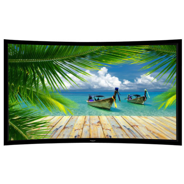 Liberty Grandview 159" (2.35:1) Ultimate Curved Fixed Frame With 10cms PS. Series UHD130. Screen. 