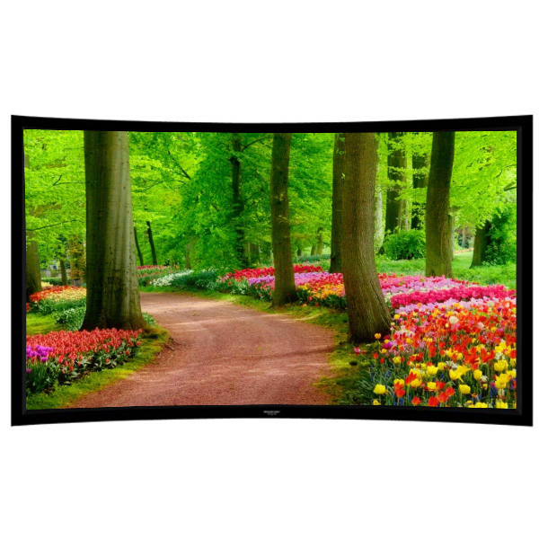 Liberty Grandview 180" (2.35:1) Ultimate Curved Fixed Frame With 10 cm PS. Series  GG3. Grey Screen.