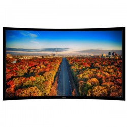Liberty Grandview 226" (16:10) Ultimate Curved Fixed Frame 10cms PS. Series UHD130. Screen With Wooden Crate.