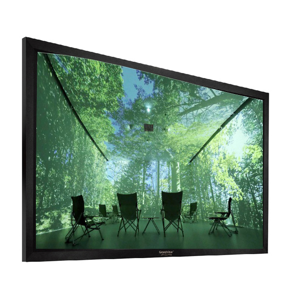  Liberty Grandview 120" (2.35:1) Prestige Fixed Frame Screen with 8cms ALR. DY20. Dynamique 3D. Screen.