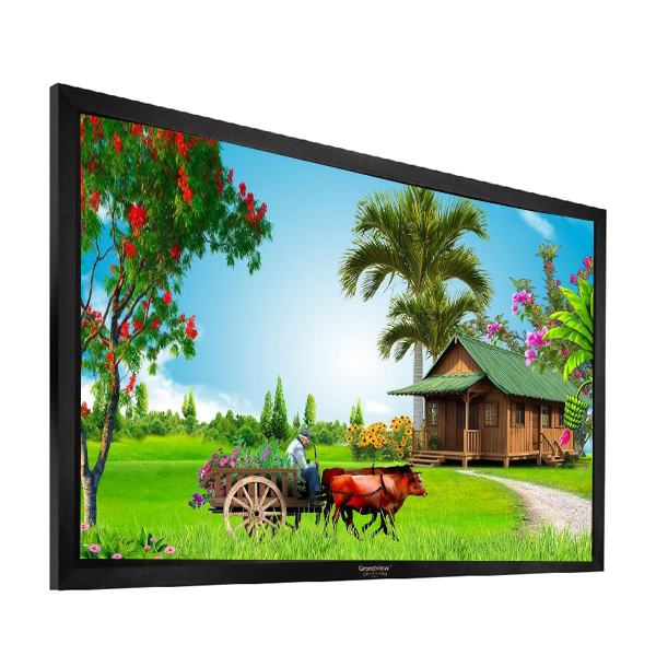 Liberty Grandview 72" (4:3) Prestige Fixed Frame with 8cms RE3. Rear Projection Screen.