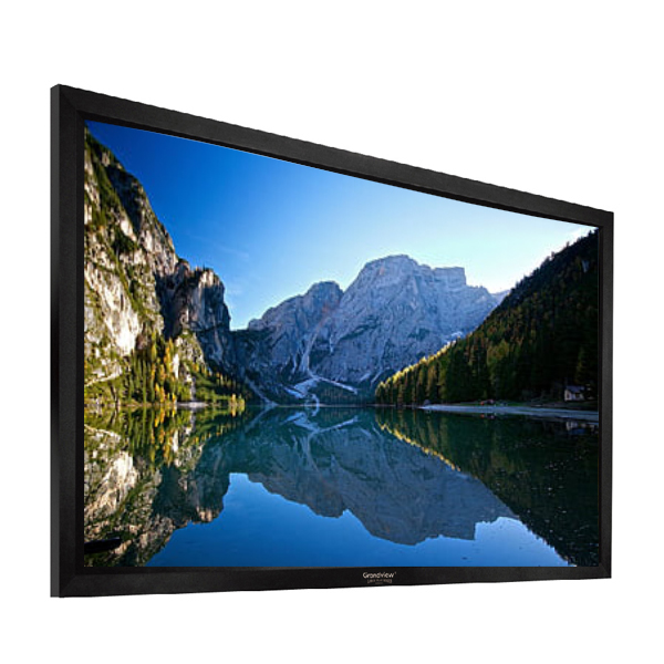  Liberty Grandview 123" (16:10) Prestige Fixed Frame with 8cms (AW6.) Acoustic Weaved Screen. 