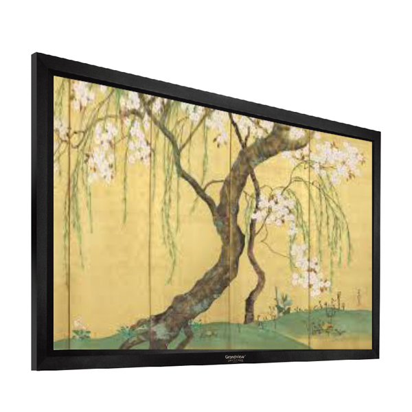 Liberty Grandview 92" (16:9) Prestige Fixed Frame with 8cm RE3. Rear Projection Screen.