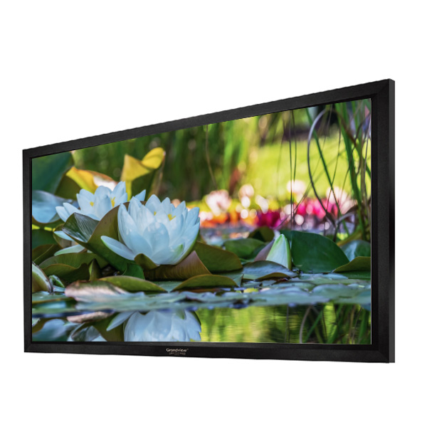 Liberty Grandview 200" (16:9) Ultimate Fixed Frame 10 cms RE3. Rear Projection Screen (with Wooden Crate Packing).