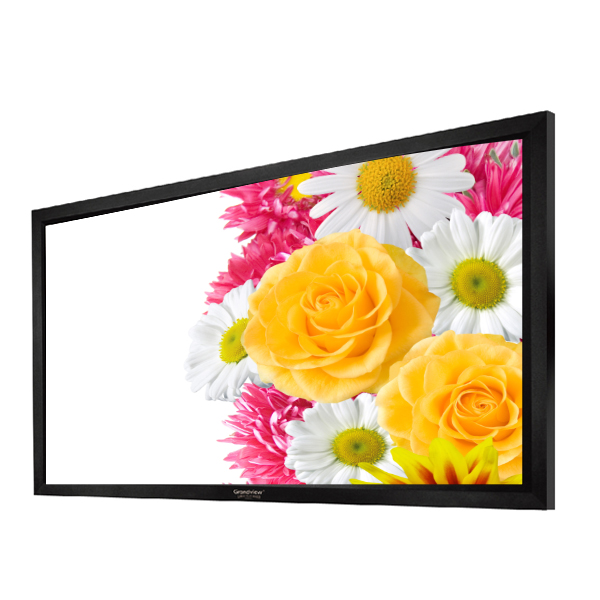 Liberty Grandview 220" (16:9) Ultimate Fixed Frame 10 cms RE3. Rear Projection Screen (with Wooden Crate Packing).