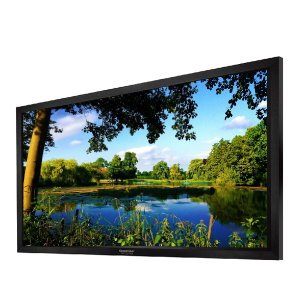 Liberty Grandview 200" (16:10) Ultimate Fixed Frame 10 cms  GG3. PS. Series Grey Screen (with Wooden Crate Packing).