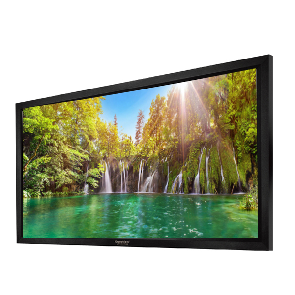 Liberty Grandview 220" (16:10) Ultimate Fixed Frame 10 cms RE3. Rear Projection Screen (with Wooden Crate Packing).
