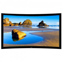 Liberty Grandview 180" (16:9) Ultimate Curved Fixed Frame 10cms Acoustic Weaved AW6 (with wooden crate packing)