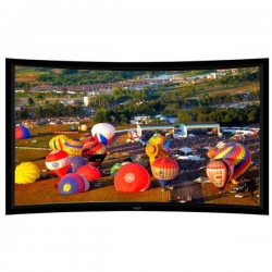 Liberty Grandview 77" (16:9) Prestige Curved Fixed Frame Screen With 8cm Frame And HD Matte White