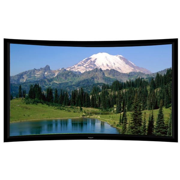 Liberty Grandview 120" (16:9) Prestige Curved Fixed Frame 8cms  Acoustic Weaved AW6