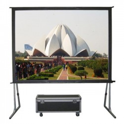 Liberty Grandview 157" (2.35:1) Fast Fold Screen with Matt White (WW3) with wooden crate packing