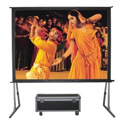 Liberty Grandview 174" (2.35:1) Fast Fold Screen with Matt White (WW3) with wooden crate packing