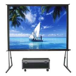 Liberty Grandview 261" (2.35:1) Fast Fold Screen with Matt White (WW3) wooden crate packing