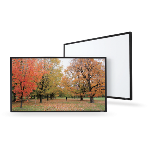 Liberty Grandview 80" (16:9) Edge Fixed Frame Screen (WB7) With 2.9 Cms Frame With Matte White ps Series