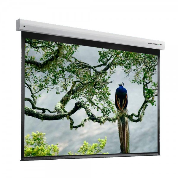 Liberty Grandview 210” (4:3) Cyber Series IP Multi Control Screen With Fiber Glass Fabric WM5  (with Wooden Crate Packing)