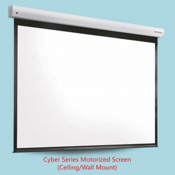 Liberty Grandview 180” (4:3) Cyber Series IP Multi Control Screen With Fiber Glass Fabric WM5  (with Wooden Crate Packing)
