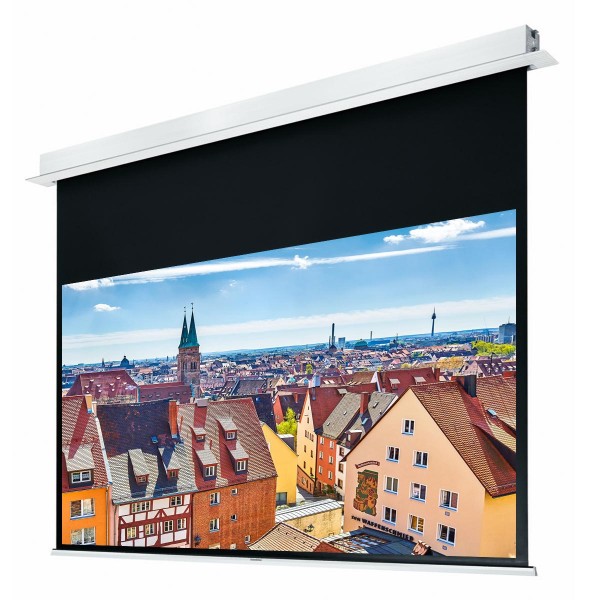 Liberty Grandview 120” (4:3) Hidetech Series Recessed Ceiling Motorized Screen with Trap Bar