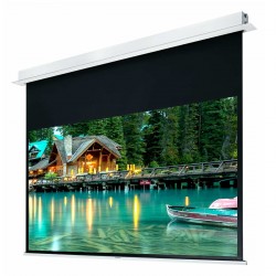 Liberty Grandview 150” (16:10) Hidetech Series Recessed Ceiling Motorized Screen with Trap Bar (with wooden crate packing)