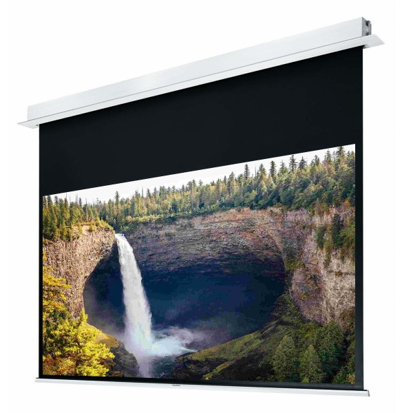 Liberty Grandview 110” (2.35:1) Hidetech Series Recessed Ceiling Motorized Screen with Trap Bar