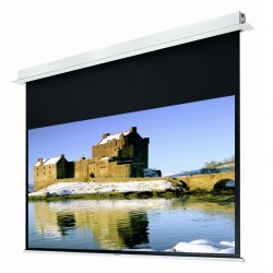 Liberty Grandview 140” (2.35:1) Hidetech Series Recessed Ceiling Motorized Screen with Trap Bar
