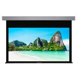 Liberty Grandview 92” (16:9) Cyber Series Recessed Ceiling Motorized Screen with Matte White