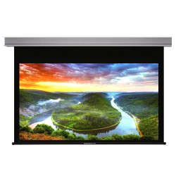Liberty Grandview 120” (16:9) Cyber Series Recessed Ceiling Motorized Screen with Matte White