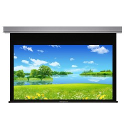 Liberty Grandview 180” (16:9) Cyber Series Recessed Ceiling Motorized Screen with Matte White
