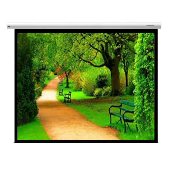 Liberty Grandview Cyber IP Control MOTORISED Tubular. 100" (16:9) WM5 MW Fiber Glass, with Multi Control.	