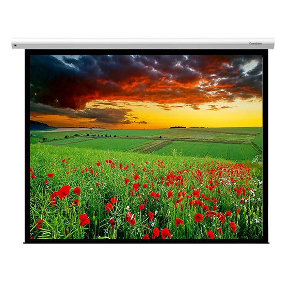 Liberty Grandview Cyber IP Control MOTORISED Tubular. 164" (16:10) WM5 MW Fiber Glass, with Multi Control (with Wooden Crate Packing)