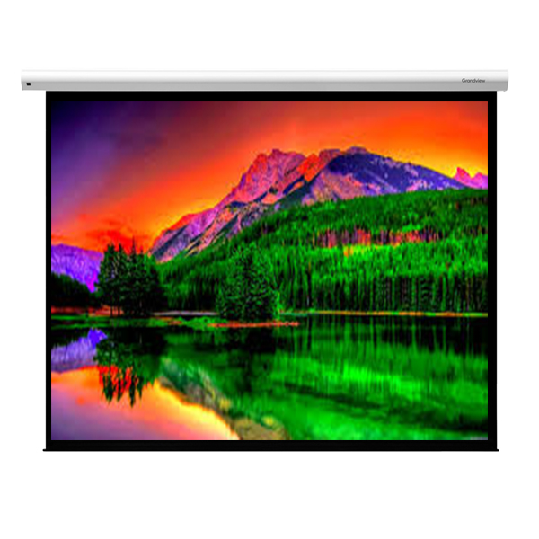 Liberty Grandview Cyber IP Control MOTORISED Tubular. 100" (4:3) WM5 MW Fiber Glass, with Multi Control.