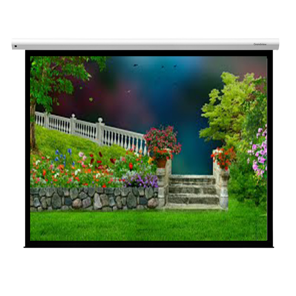 Liberty Grandview Cyber IP Control MOTORISED Tubular. 140" (2.35:1) WM5 MW Fiber Glass, with Multi Control.
