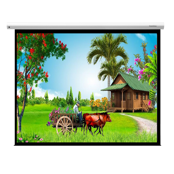 Liberty Grandview Cyber IP Control MOTORISED Tubular. 190" (2.35:1) WM5 MW Fiber Glass, with Multi Control (with Wooden Crate Packing)