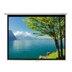 Liberty Grandview 72" (4:3) Cyber Series Manual Screen With Fiber Glass Fabric (WM5.)