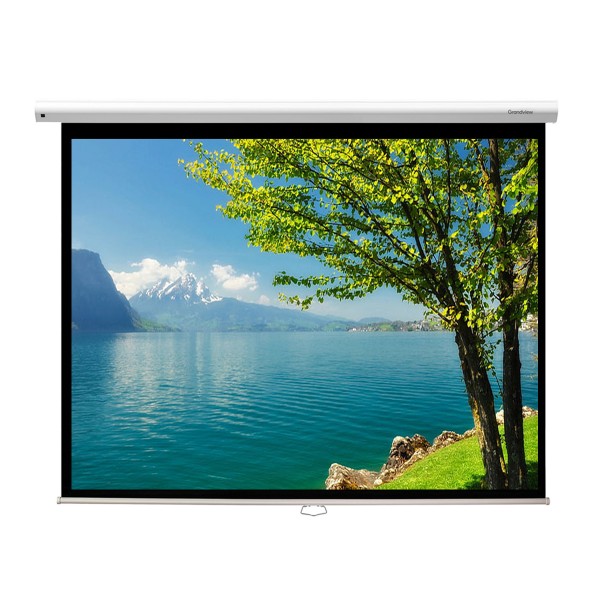 Liberty Grandview 72" (4:3) Cyber Series Manual Screen With Fiber Glass Fabric (WM5.)