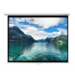 Liberty Grandview 100" (4:3) Cyber Series Manual Screen With Fiber Glass Fabric (WM5.)