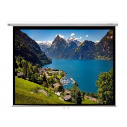 Liberty Grandview 120" (4:3) Cyber Series Manual Screen With Fiber Glass Fabric (WM5.)