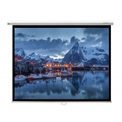 Liberty Grandview 133" (4:3) Cyber Series Manual Screen With Fiber Glass Fabric (WM5.)